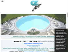 Tablet Screenshot of cattanizanelli.com